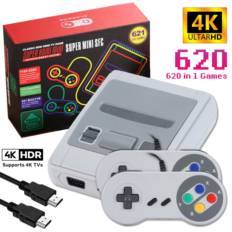 SFC621 4K HDMI Mini Retro SNES - Retro Gaming N64 ulasan dan harga