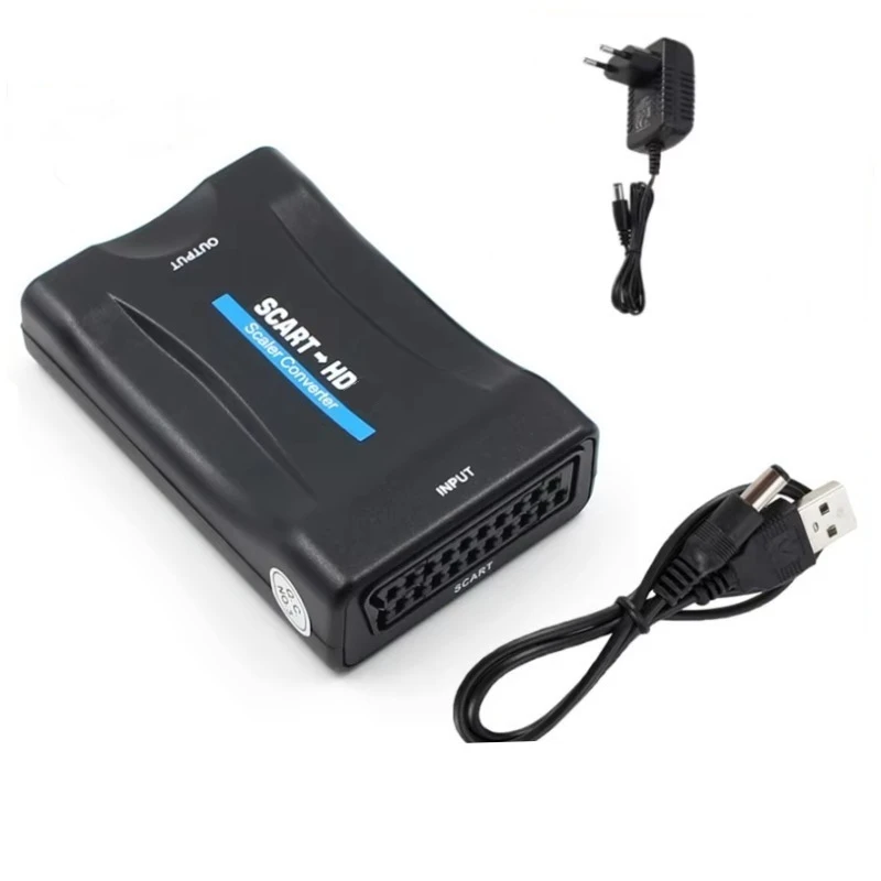 USB Powered SCART to HD Conver - Scart To Hdmi ulasan dan harga