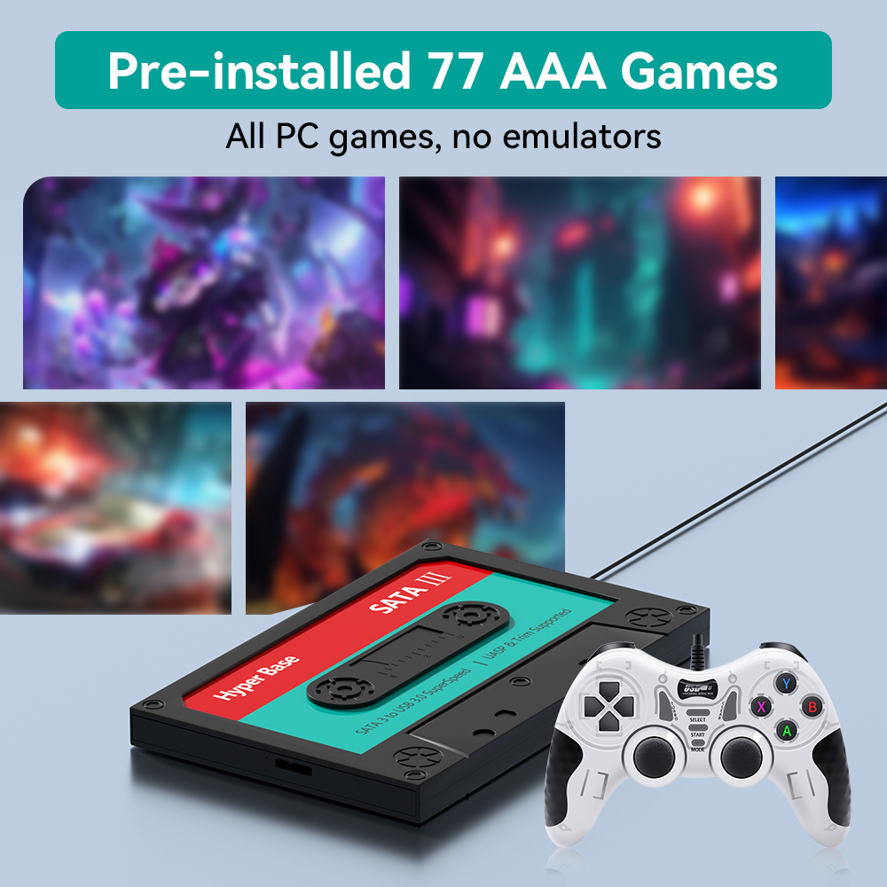 2TB Game Hard Drive With 77 PC - Retro Gaming N64 ulasan dan harga