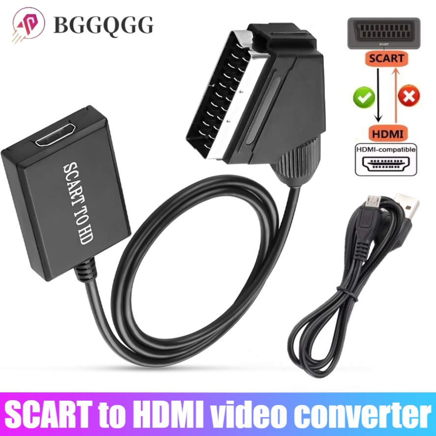 SCART To HDMI-compatible Video - Scart To Hdmi ulasan dan harga